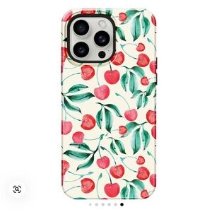 Aesthetic Dual Layer iPhone Case - Cherry Design